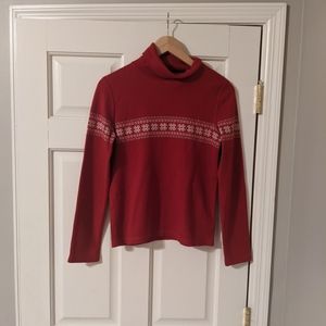 Fair Isle Long Sleeve Turtleneck